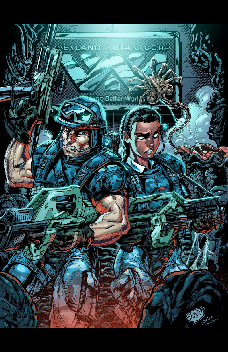 Colonial popular marines aliens comic books